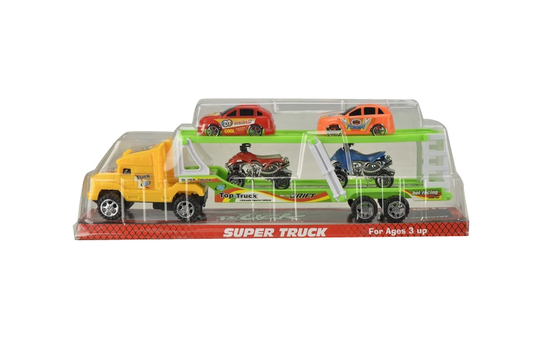 FRICTION TRAILER W/4 CAR - HP1090065
