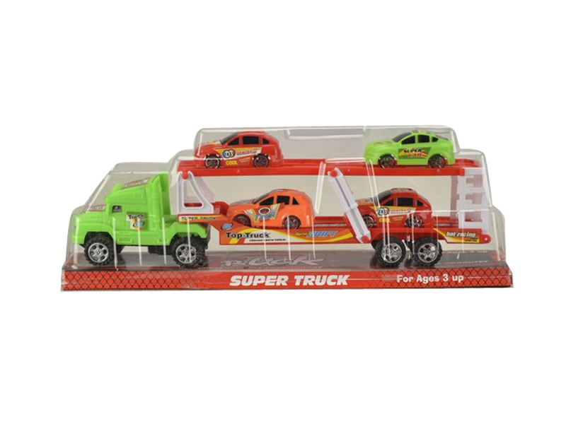 FRICTION TRAILER W/4 CAR - HP1090066