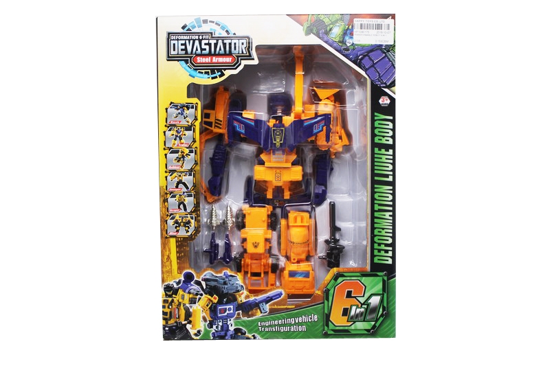 TRANSFORMABLE ROBOT 6 IN 1 - HP1090175