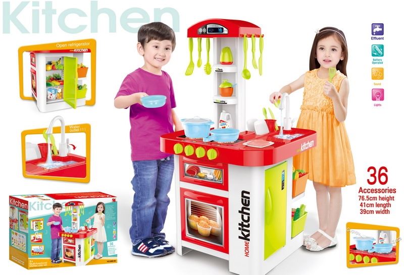 KITCHEN SET W/LIGHT & SOUND - HP1090183