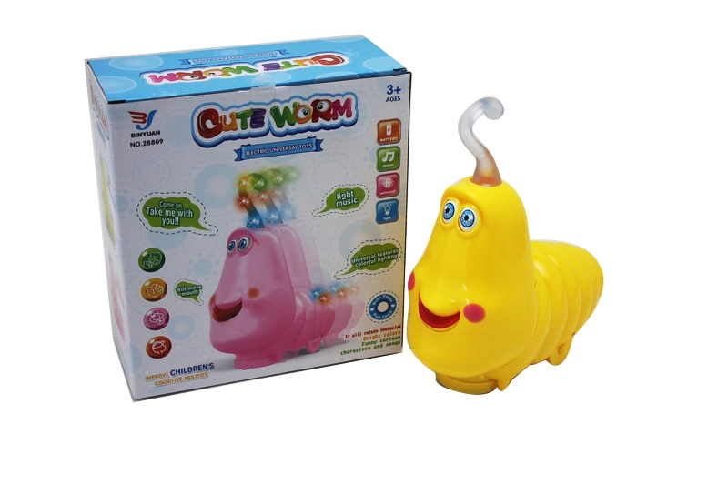 B/O BUMP & GO WORM W/LIGHT & MUSIC - HP1090229