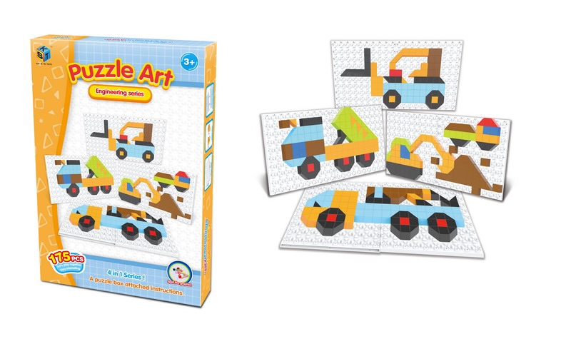 BUILDING BLOCK PUZZLE 175PCS - HP1090230
