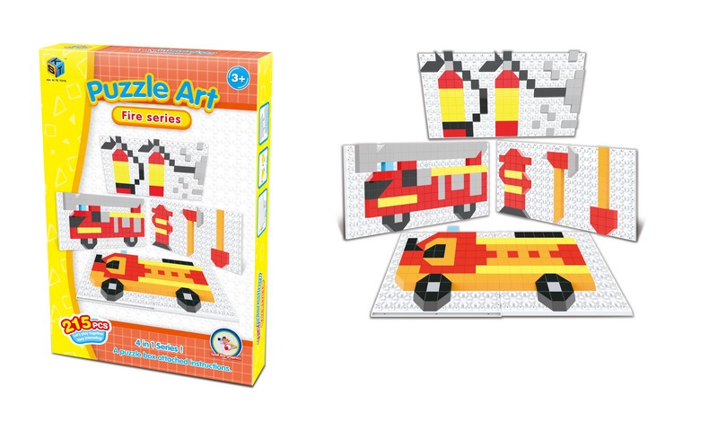BUILDING BLOCK PUZZLE 215PCS - HP1090232