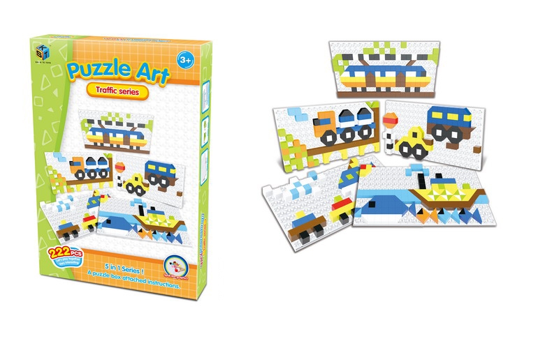 BUILDING BLOCK PUZZLE 222PCS - HP1090233