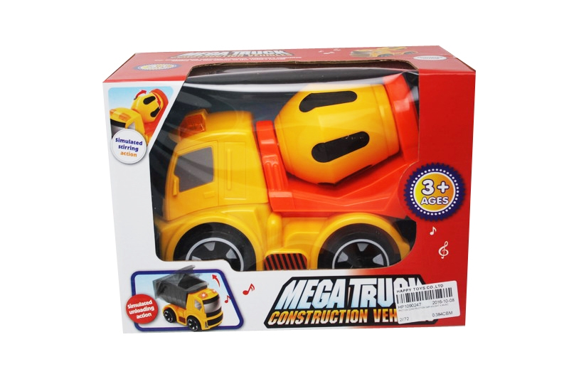 FRICTION CONSTRUCTION CAR W/LIGHT & MUSIC - HP1090247