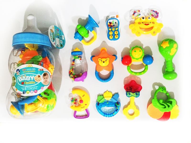 BABY RATTLE  11 PCS - HP1090301
