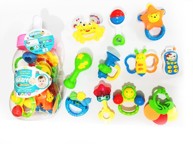 BABY RATTLE  11 PCS - HP1090303