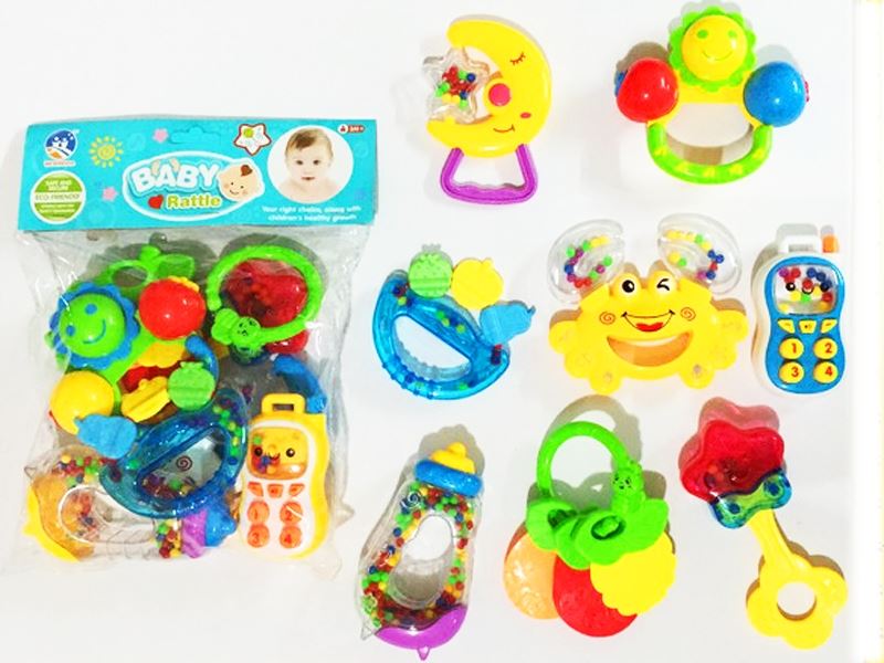 BABY RATTLE 8 PCS - HP1090323