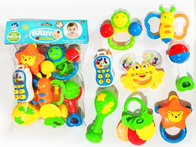 BABY RATTLE 8 PCS - HP1090324