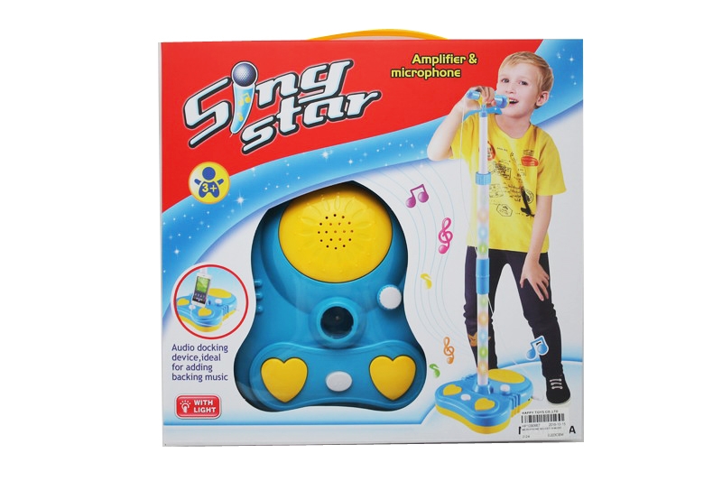 MICROPHONE W/LIGHT & MUSIC - HP1090667