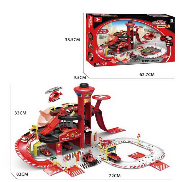 DIE CAST PARKING LOT SET - HP1090675