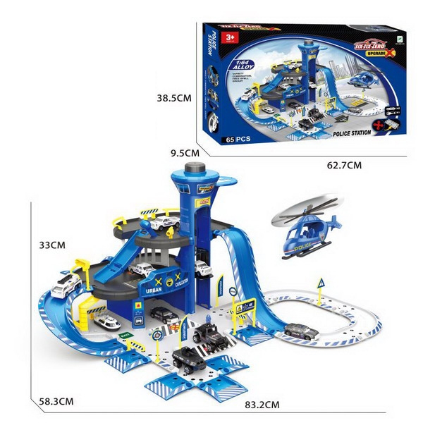 DIE CAST PARKING LOT SET - HP1090676