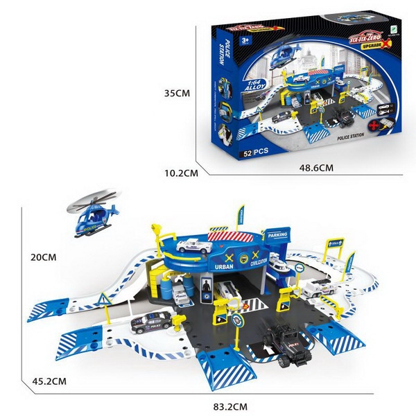 DIE CAST PARKING LOT SET - HP1090685