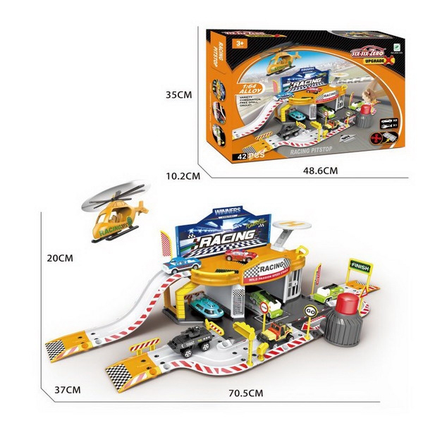 DIE CAST PARKING LOT SET - HP1090686