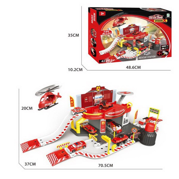 DIE CAST PARKING LOT SET - HP1090688