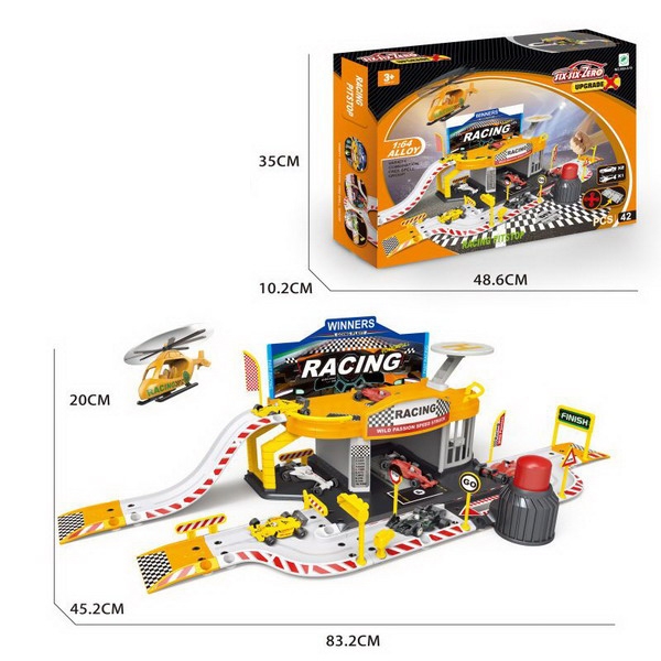 DIE CAST PARKING LOT SET - HP1090689