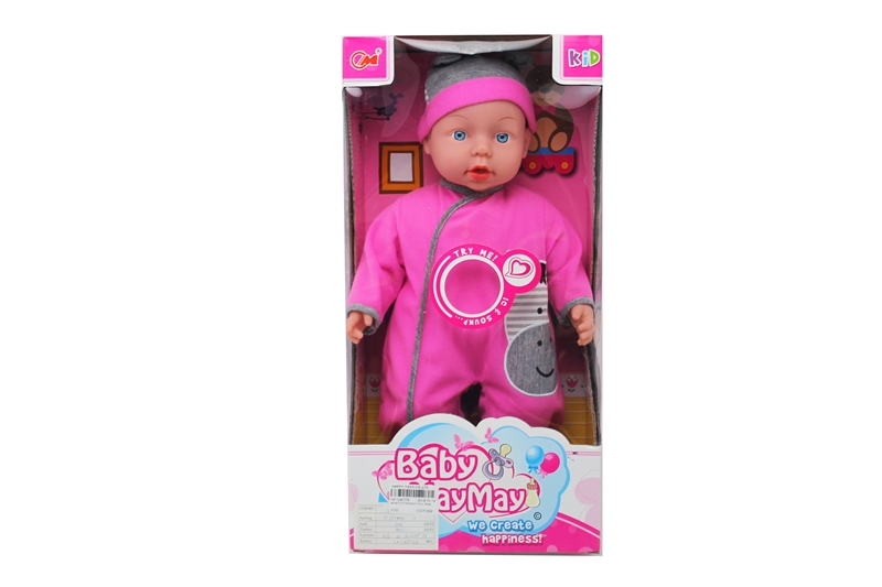 40CM COTTON BODY DOLL W/4IC - HP1090778