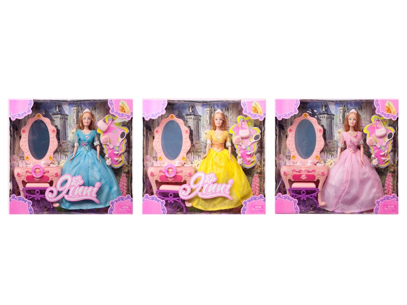 BENDABLE DOLL W/ACCESSORIES 3ASST - HP1090809