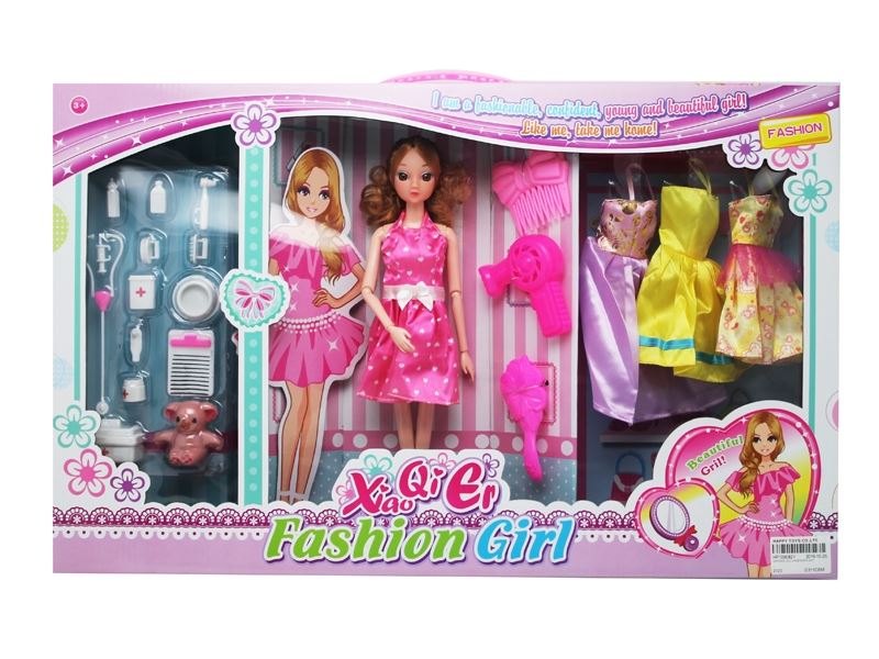 JOINTS BODY DOLL W/ACCESSORIES 2ASST - HP1090821