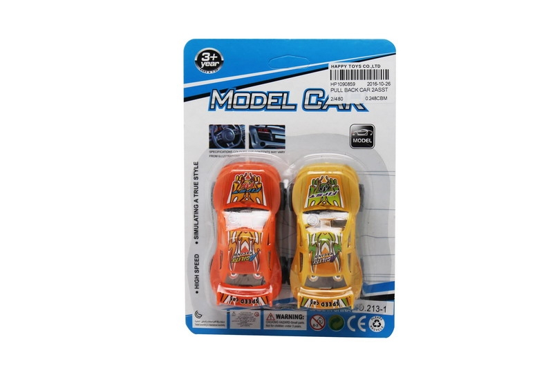 PULL BACK CAR 2ASST - HP1090859