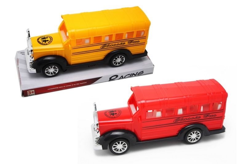 FRICTION SCHOOL BUS RED/YELLOW - HP1091016
