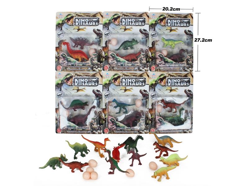 DINOSAURE SET 6ASST - HP1091055