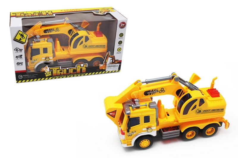 FRICTION TRUCK W/LIGHT & MUSIC - HP1091102