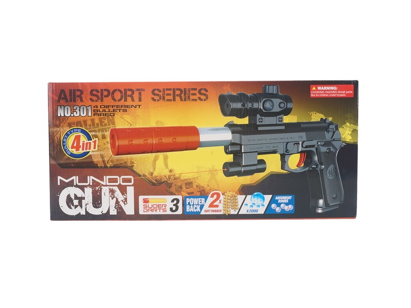 WATER & SOFT SHOOTING GUN - HP1091322