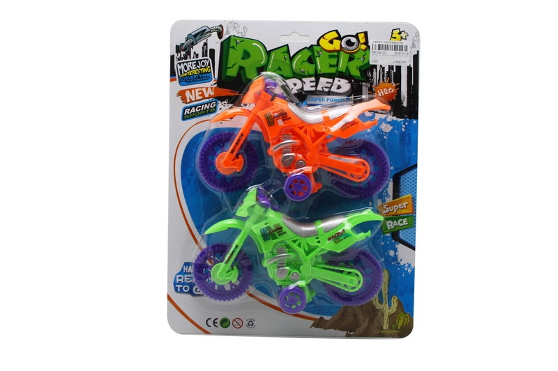 FRICTION   MOTORCYCLE CAR ORANGE/YELLOW/GREEN - HP1091371