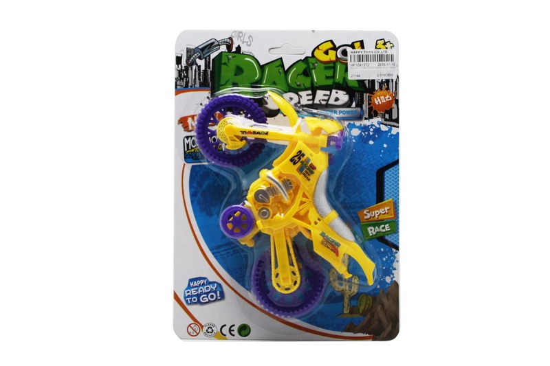 FRICTION   MOTORCYCLE CAR ORANGE/YELLOW/GREEN - HP1091372