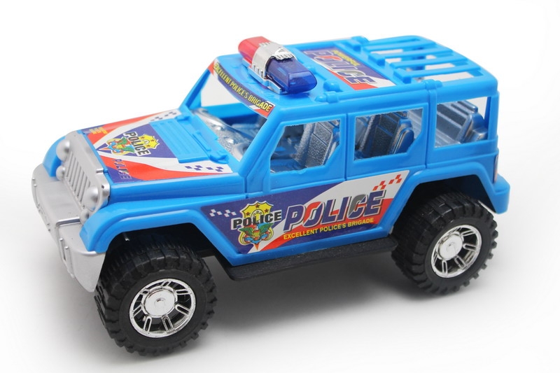 FRICTION POLICE CAR BLUE/WHITE/YELLOW - HP1091375