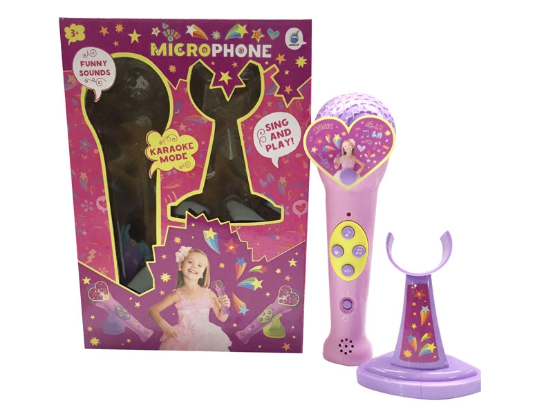 MICROPHONE W/LIGHT,MUSIC - HP1091430