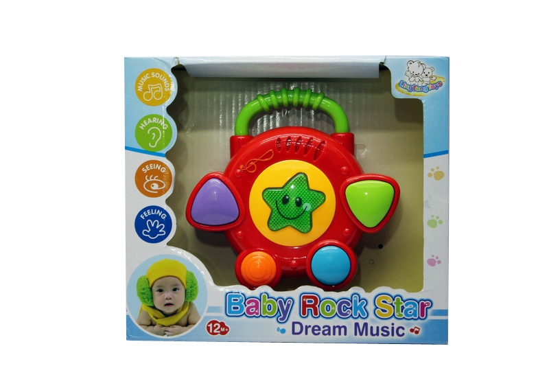 ELECTRONIC DRUM W/LIGHT & MUSIC - HP1091652