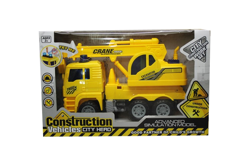 FRICTION CONSTRUCTION CAR W/LIGHT & MUSIC - HP1091734