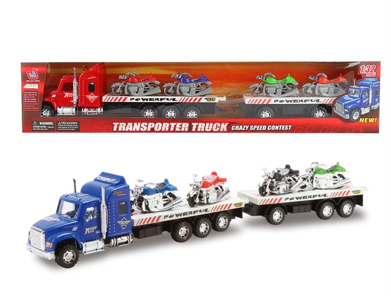 FRICTION TRUCK W/4 FREE WAY CARS - HP1091831