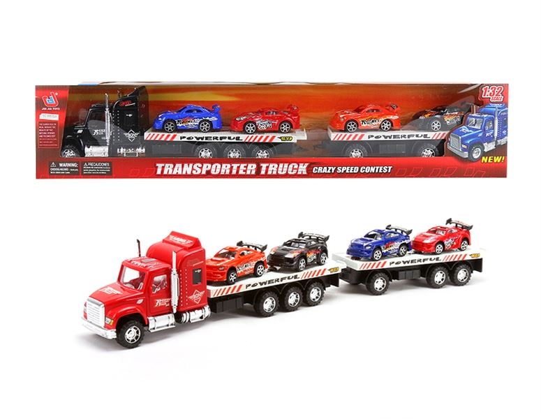 FRICTION TRUCK W/4 FREE WAY CARS - HP1091832