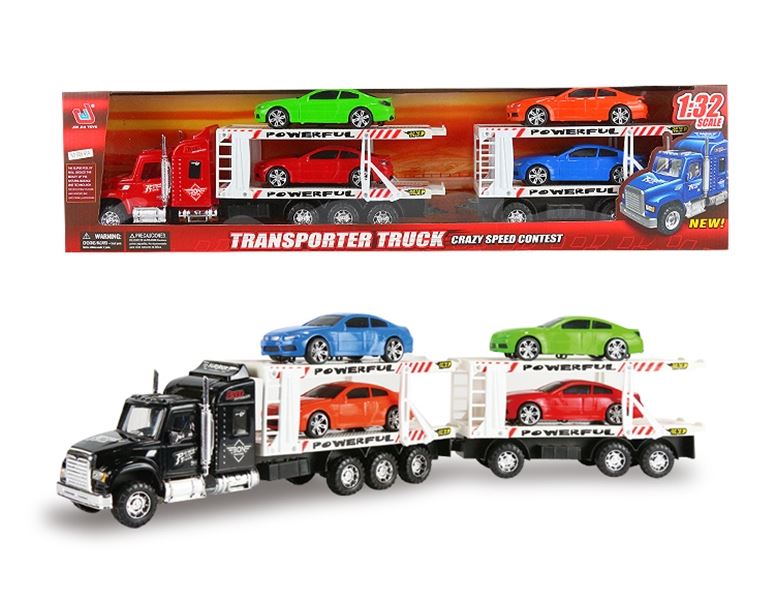 FRICTION TRUCK W/4 FREE WAY CARS - HP1091834