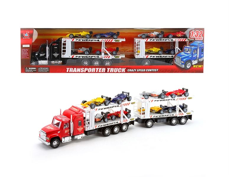 FRICTION TRUCK W/8 FREE WAY CARS - HP1091835