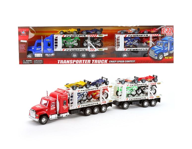 FRICTION TRUCK W/8 FREE WAY CARS - HP1091838