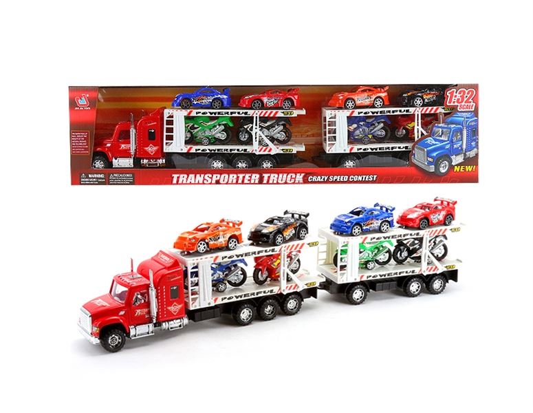 FRICTION TRUCK W/8 FREE WAY CARS - HP1091840