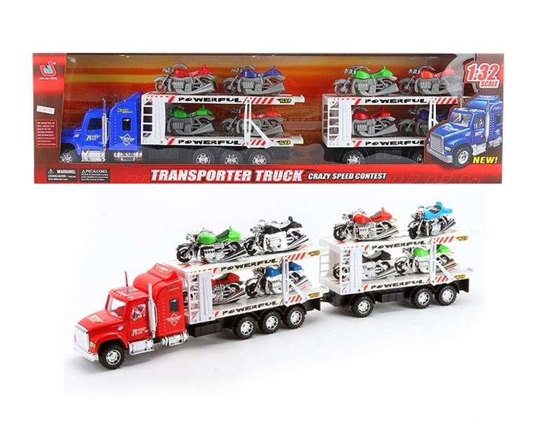 FRICTION TRUCK W/8 FREE WAY CARS - HP1091845