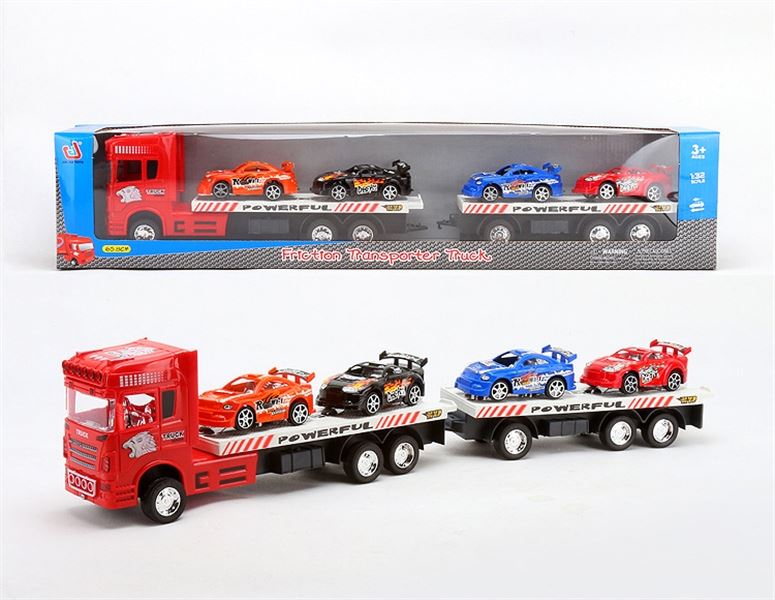FRICTION TRUCK W/4 FREE WAY CARS - HP1091878