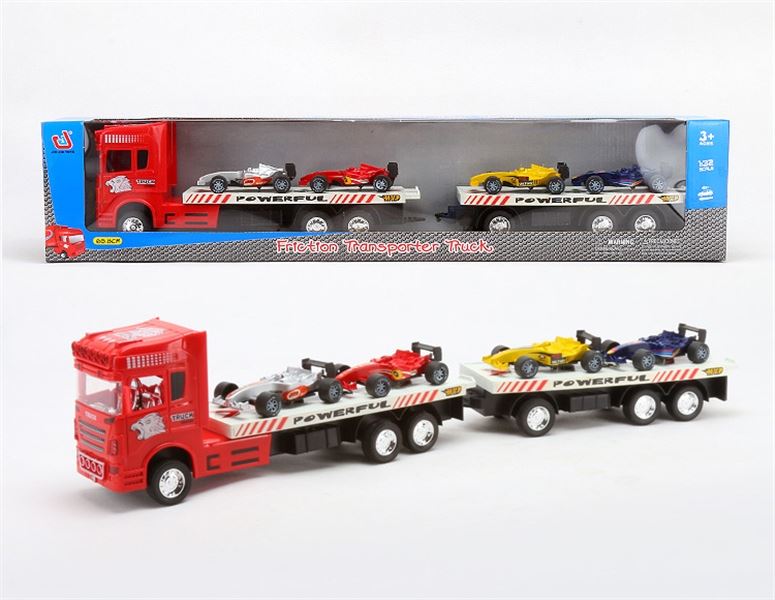 FRICTION TRUCK W/4 FREE WAY CARS - HP1091880