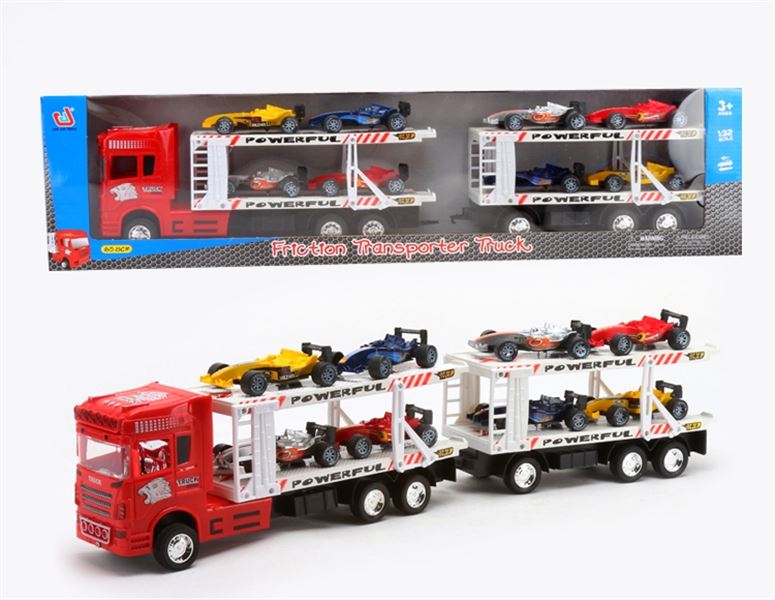 FRICTION TRUCK W/8 FREE WAY CARS - HP1091884