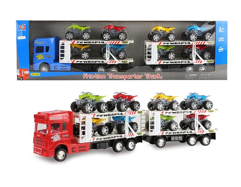FRICTION TRUCK W/8 FREE WAY MOTORCYCLES - HP1091890