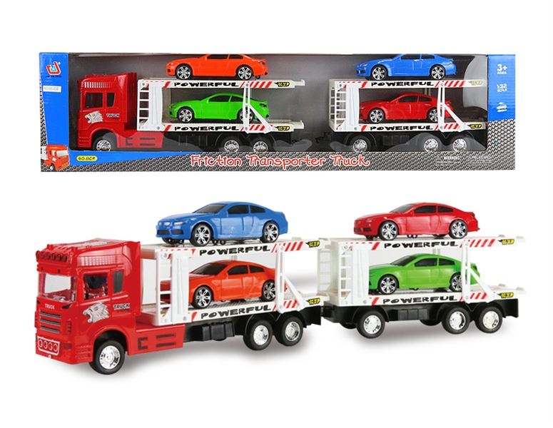 FRICTION TRUCK W/4 FREE WAY CARS - HP1091894