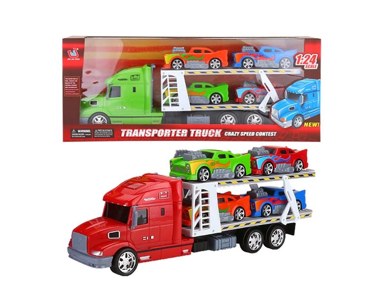 FRICTION TRUCK W/4 FREE WAY CARS - HP1091897