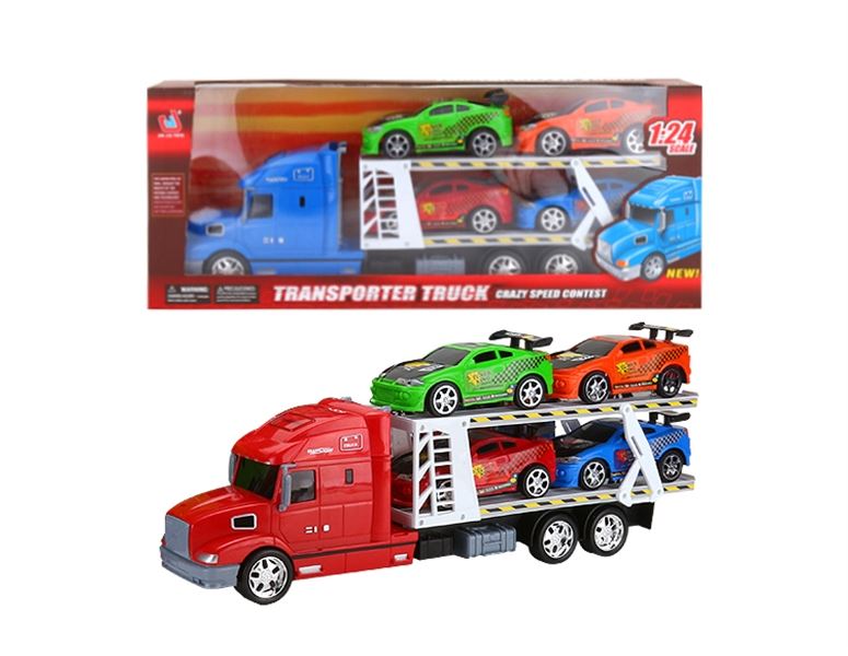 FRICTION TRUCK W/4 FREE WAY CARS - HP1091898