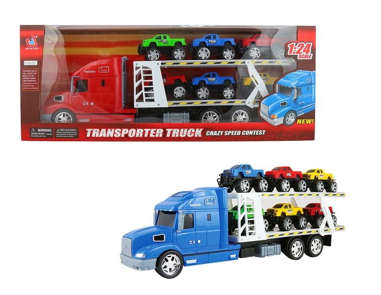 FRICTION TRUCK W/6 FREE WAY CARS - HP1091900