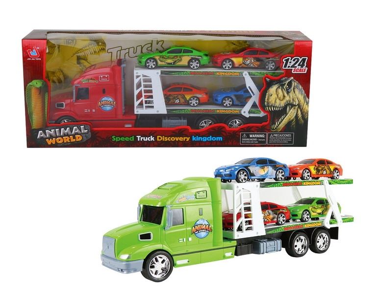 FRICTION TRUCK W/4 FREE WAY CARS - HP1091901